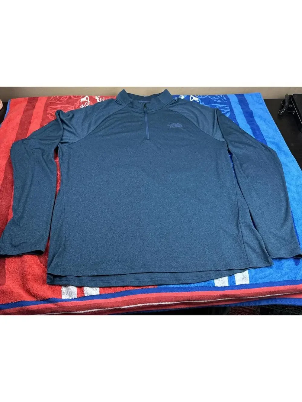 The North Face Men’s Activewear Long sleeve Half Zipper Sz XL